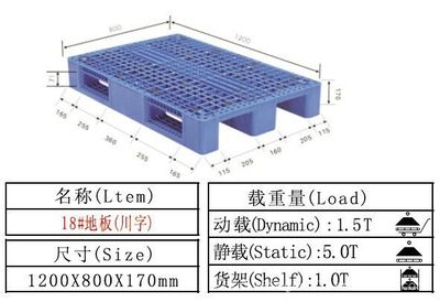 【佛山顺德供应川字塑料托盘\卡板\叉车板/栈板/地台板】价格_厂家 - 中国供应商